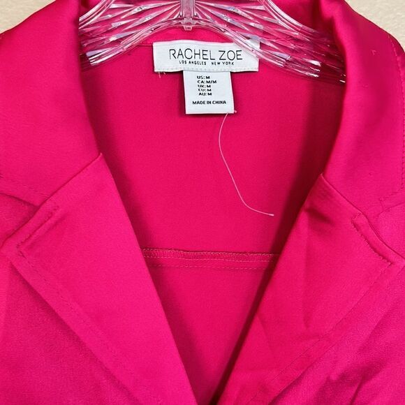 Rachel Zoe Hot Pink Pajama Top - Picture 2 of 4